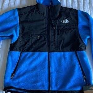 Brand New Mens The North Face Denali Jacket Retro With Tags M Blue Black Winter